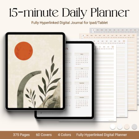 15-Minute digital planner