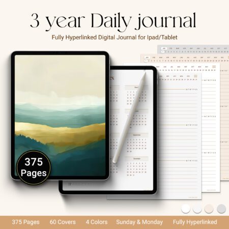 3-year daily journal
