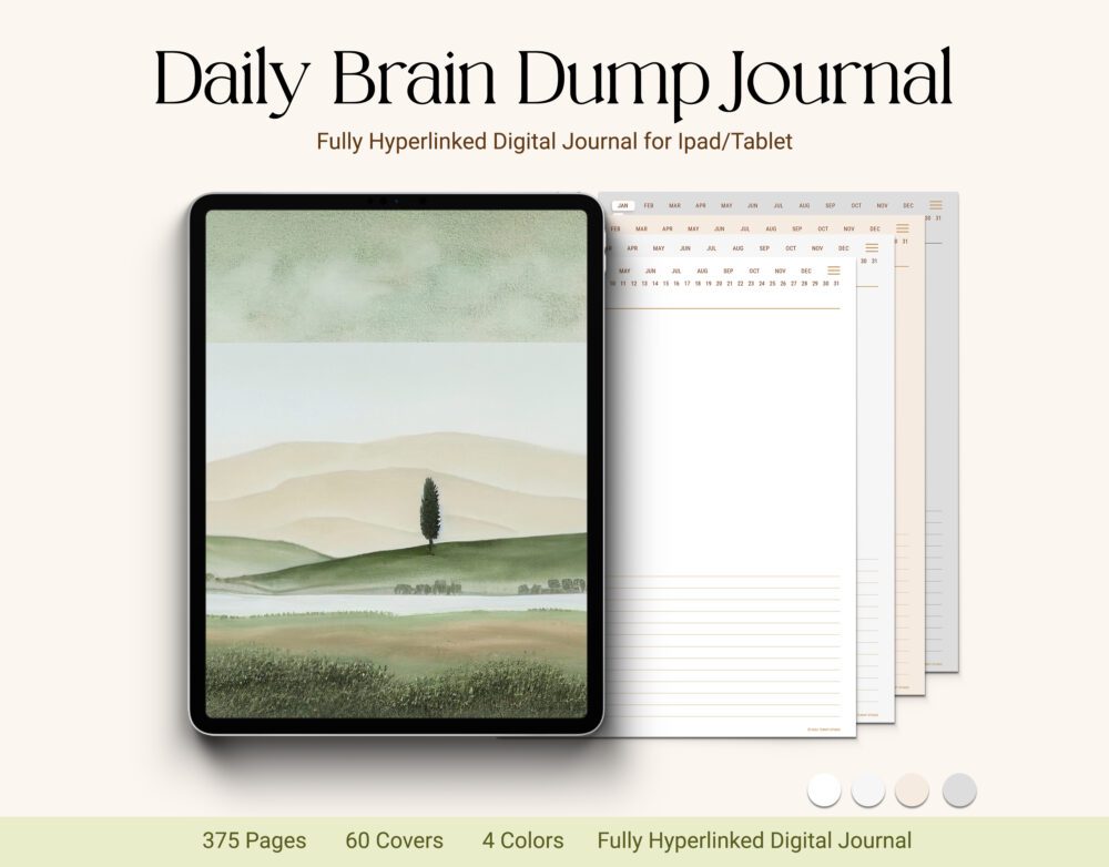 Daily Brain Dump Journal