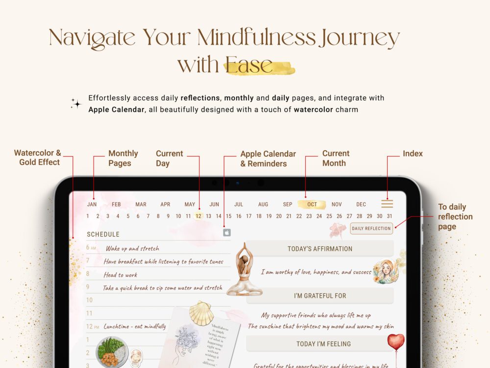 mindfulness planner header