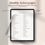 digital skincare journal monthly actives