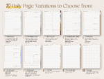 custom digital planner bundle daily pages