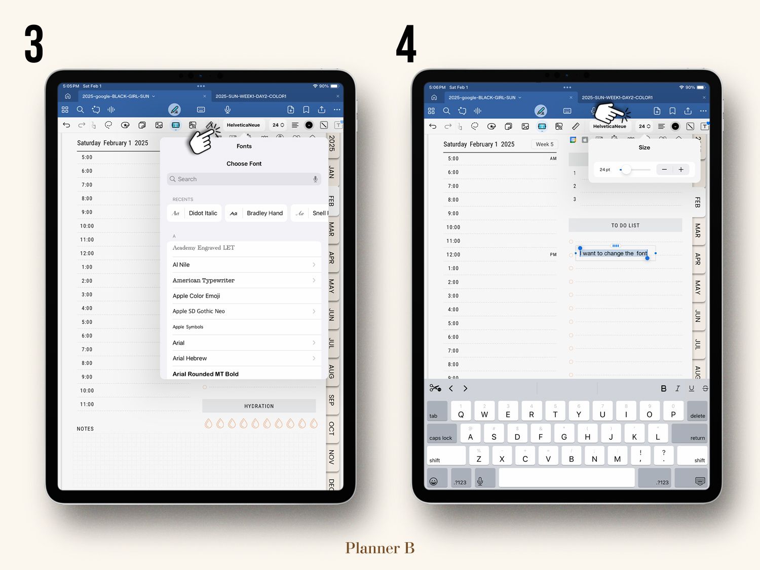 Changing-the-Fonts-in-GoodNote-step2
