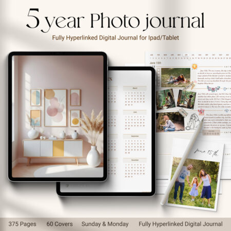 5 year photo journal
