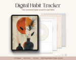 Daily Habit Tracker Circular Layout