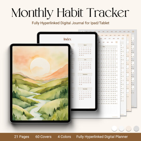 monthly habit tracker