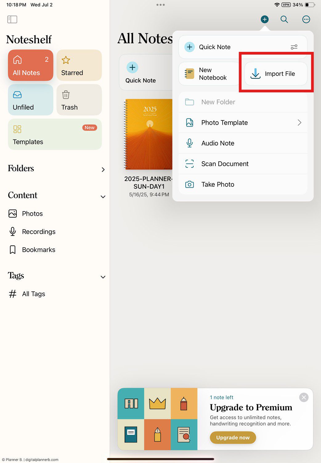 How-to-import-a-file-in-Noteshelf-on-Android
