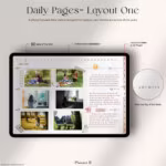 3-year photo journal horizontal daily one