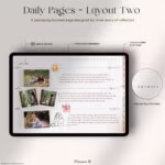 3-year photo journal horizontal daily two