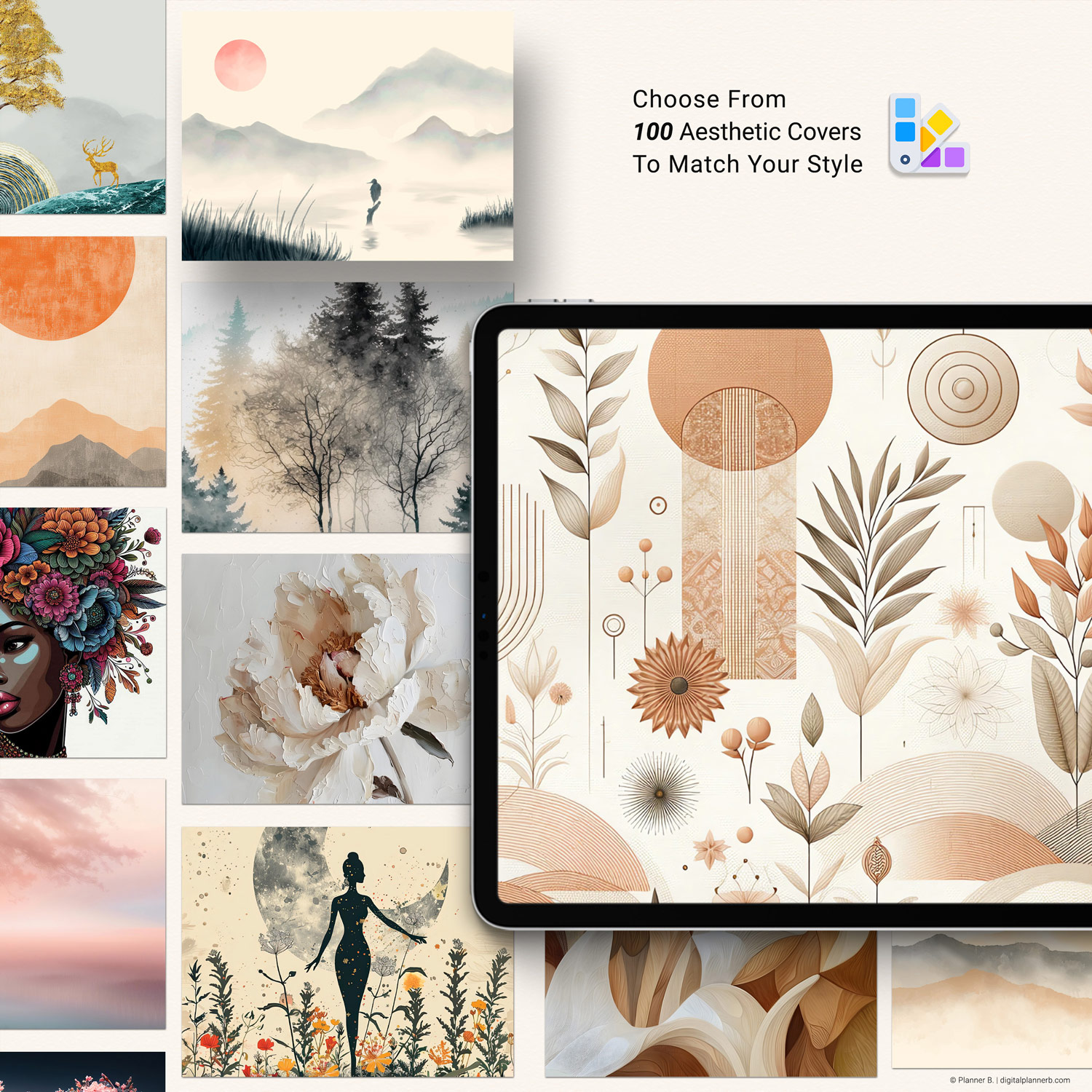 Horizontal journal covers