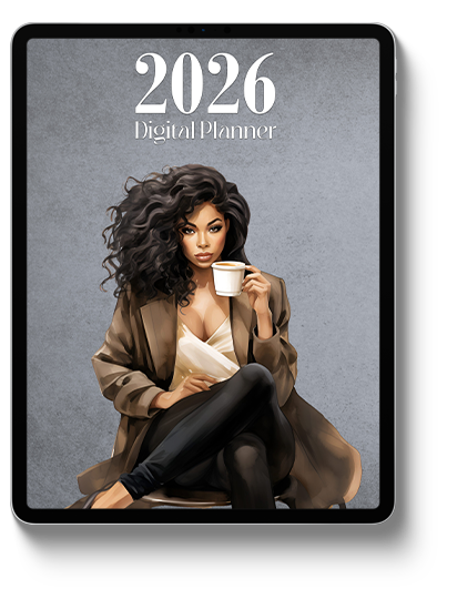 digital black girl planner
