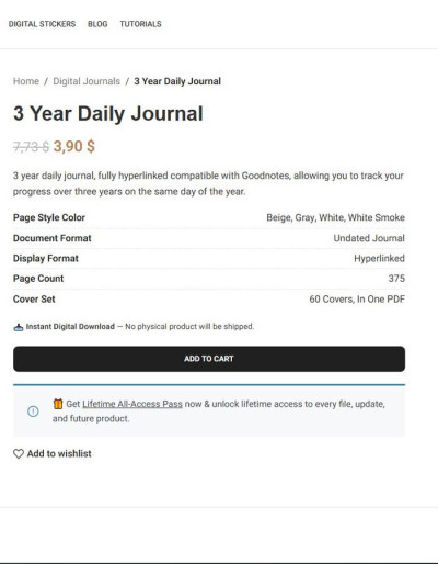lifetime access before regular price view